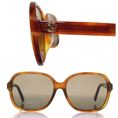 GAFAS DE SOL GUCCI GG 3834 / F/ S 056 MARCO CUADRADO LOGOTIPO TORTUGA PATILLAS Foto 1 de 4