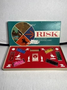 VINTAGE Risk Parker Brothers 1968 Board Game Replacement Parts NOT Complete - Picture 1 of 6