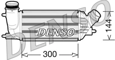 DENSO Ladeluftkühler DIT07001 für 807 0384P2 EXPERT SCUDO JUMPY PEUGEOT CITROËN - Bild 1 von 4
