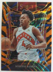 2023-24 Panini Select Mezzanine Tiger Prizm Scottie Barnes - Picture 1 of 2