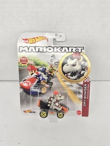 NEW RARE Mattel HDB29 Hot Wheels Mario Kart 1:64 DRY BOWSER Standard Diecast Car - Picture 1 of 3