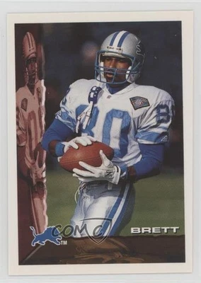 1995 Bowman Missing Foil Brett Perriman #176 - Image 1 of 2