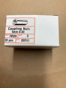 5mm COUPLING NUTS LOT OF 20 - Picture 1 of 2