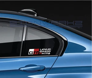 Lexus Gazoo Racing Decal Sticker logo JDM IS ES LS RCF ISF TRD F Sport Pair - Bild 1 von 10