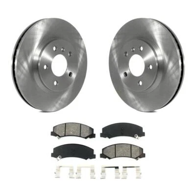 For Chevrolet Impala Buick Lucerne Monte Front Brake Rotor Semi-Metallic Pad Kit - Image 1 of 4
