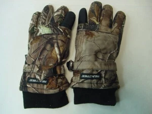 REALTREE CAMO THINSULATE HUNTING GLOVES - MEN'S SIZE MEDIUM - Picture 1 of 4