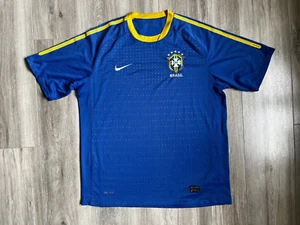 Brasilien Away Fußball Trikot 2010/2011 Soccer Jersey Nike Camiseta Brasil Gr. L - Bild 1 von 8