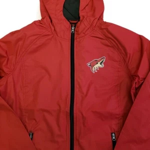 G III NHL Arizona Coyotes Adult Onside Light Weight Jacket Womens SZ M Cardinal - Picture 1 of 5