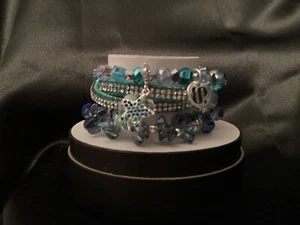RBP5326 Holiday Stack Charm Bracelet “Noel, Noel” Ring Bomb Party - Picture 1 of 2