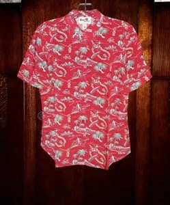 Reyn Spooner Ladies One Fine Day Vintage Red Shirts With Original Price Tag - Picture 1 of 4