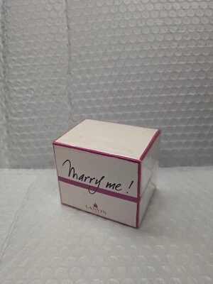 MARRY ME by Lanvin 1 oz / 30 ML  eau de parfum FOR Women's Spray NIB SEALED REAR - Image 1 of 3