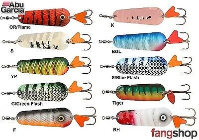 Abu Garcia Atom 20g 25g 35g Blinker Hecht Barsch Raubfisch Spinnangeln - Bild 1 von 1