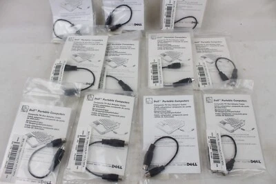 11 New Dell Composite TV-Out Adapter Cable P/N 07309P Coax Composite TV Out - Image 1 of 4