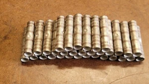 Lot of 33 Panduit SCS2 2 STR CU Butt Splice Crimp Connectors Brown Die - Picture 1 of 2