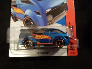 HW HOT WHEELS 2015 HW RACE #128/250 THE VANSTER HOTWHEELS BLUE CHEVY VHTF - Picture 1 of 1
