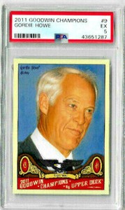 2011 Goodwin Champions Gordie Howe World of Sports PSA 5