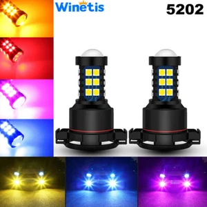 5202 5201 Bright 30SMD LED Fog Driving Light Replce Bulbs Daytime Running DRL - Picture 1 of 12