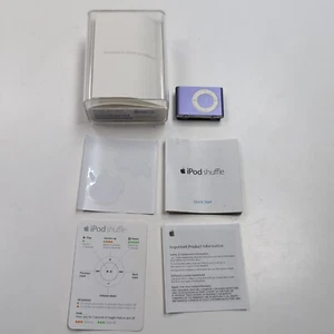 Apple iPod Shuffle 2nd Generation 1GB Purple A1204 AS/IS UNTESTED - Picture 1 of 7