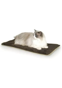 K&H Pet Products 3291 Thermo Kitty Mat Mocha 12.5 x 25 x 0.5 inch New - Picture 1 of 10
