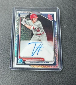 2024 Bowman Chrome Travis Honeyman Mojo Refractor Auto - Picture 1 of 1