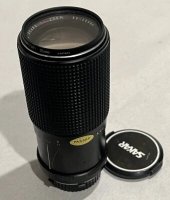 CÁMARA SEARS ZOOM AUTOMÁTICO 80-200MM LENTE 1:4.0 - SEARS 55MM TRAGALUZ 1A  Foto 1 de 4