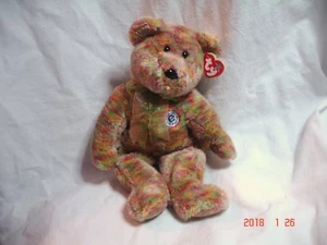 Ty Buddies "Speckles" the Bear Neu mit Etikett 14" der Rentner 4/5/02  - Bild 1 von 4