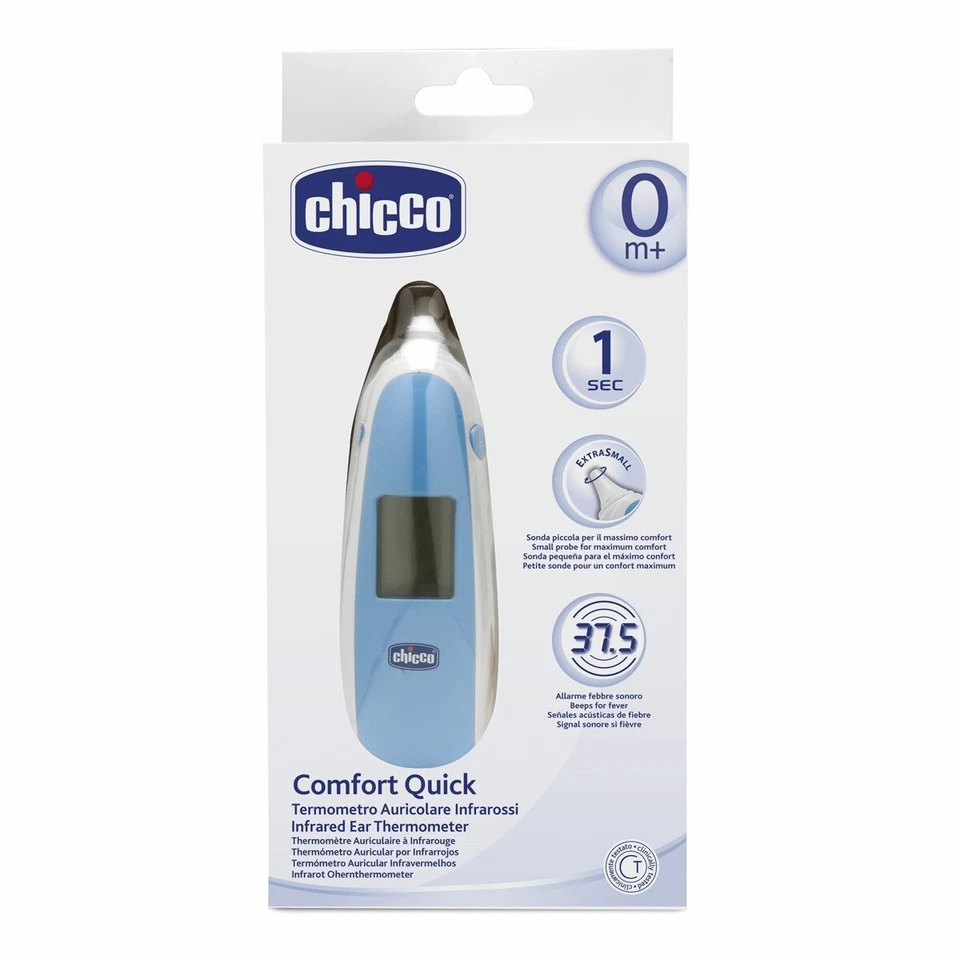 CHICCO Termometro Auricolare Infrarossi Comfort Quick - Immagine 1 di 1