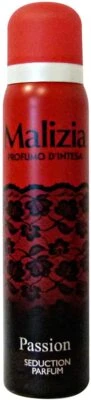 Malizia Set 12 Deodorante Donna Passion 100Ml. Spray Cura del Corpo, Multicolore