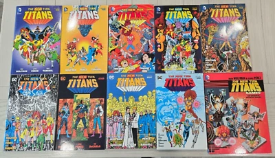 NUEVO TEEN TITANS *SIN LEER* TPB Vol #1 2 3 4 5 6 7 8 9 + JUEGOS *Wolfman & Perez* DC Foto 1 de 4