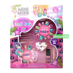 Glamour Girls Nail Art Set Flamingo Theme - Picture 1 of 6