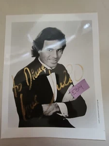Julio Iglesias Sänger signiertes Foto - Bild 1 von 9