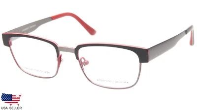 NEW PRODESIGN DENMARK 1395 c.6531 DARK GREY EYEGLASSES FRAME 50-18-140 B35 Japan - Image 1 of 4