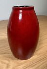 Amano Made in Germany Beautiful  Dark Red with Dark Speckles Vase
