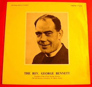 Rev.George Bennett 10" LP PRIVATE Xian/Divine Healing Mission/Relaxation VINYL - Picture 1 of 5