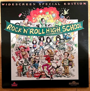 ROCK 'N' ROLL HIGH SCHOOL Breitbild-Sonderedition LASERDISC (1996) - Bild 1 von 3