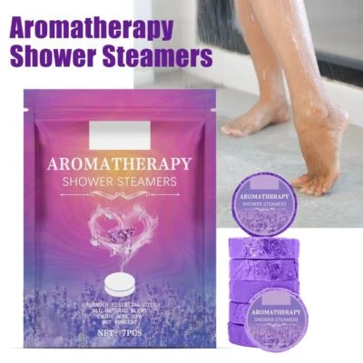 Aromatherapy Shower Steamers for Women Men Organic Shower Bombs Birthday A - Image 1 of 4