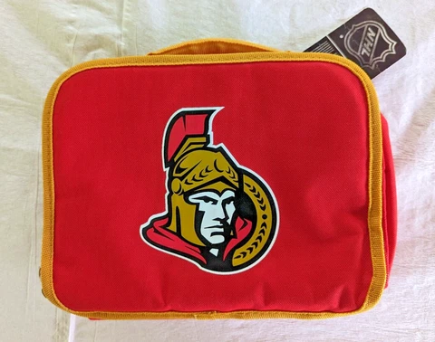 NHL Ottawa Senators Sacked Lunch Cooler Insulated Lunch Bag Carrying Case Cover