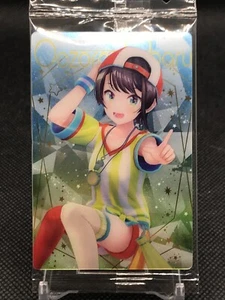 Oozora Subaru hololive Wafer Card TCG BANDAI Made In JAPAN 2016 COVER Corp c - Picture 1 of 12