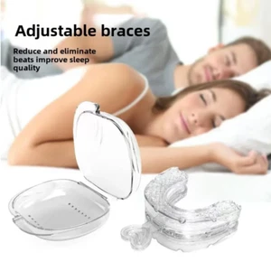 Upgraded Adjustable Anti Snore Mouthpiece Sleep Aids Mouth Guards Stop Snoring - Picture 1 of 7