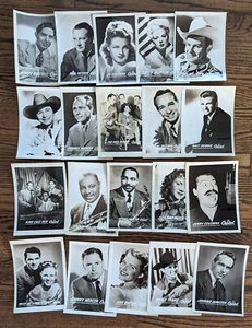 20 Capitol Record Artist Photos King Cole Trio Benny Carter Cootie Williams ++ - Picture 1 of 7