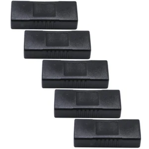 5Pcs USB 3.0 Type A Female to Female Adapter Coupler Changer Connector Black - Picture 1 of 7