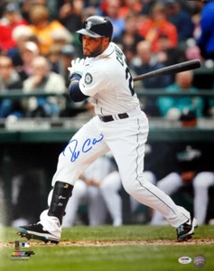 ROBINSON CANO AUTOGRAPHED 16X20 PHOTO SEATTLE MARINERS PSA/DNA ITP STOCK #78170 - Picture 1 of 3