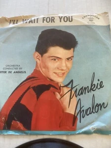 FRANKIE AVALON "IWHAT A LITTLE GIR","I'LL WAIT FOR YOU"45 rpm CHANCELLOR C-1026 - Picture 1 of 3