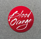 Blood Orange Blood Colored Circle Skateboard Sticker 3"