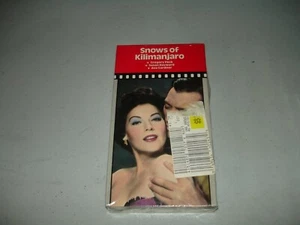 Snows of Kilamanjaro (VHS, 1986) Brand New, Sealed, Peck, Hayward - Picture 1 of 3
