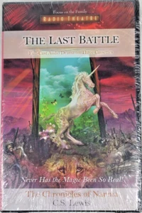 Chronicles of Narnia - The Last Battle Audiobook on Cassette Sealed - Foto 1 di 2