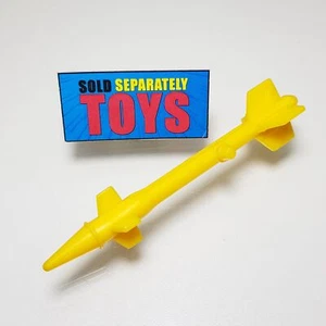 De colección RoboCop Ultra Policía Robo Copter MISIL Kenner vehículo cohete amarillo parte - Imagen 1 de 12