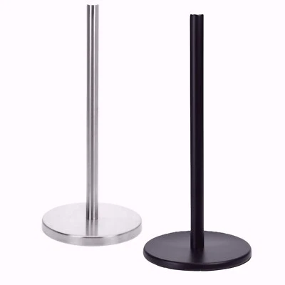 Kitchen Roll Holder Sleek Modern Kitchen Roll Holder Black Silver Free Standing
