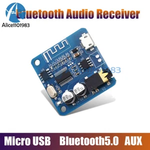XH-A252 MP3 Bluetooth V5.0 Decoder Amplifier Module Board AUX Audio Amp Receiver - Picture 1 of 5