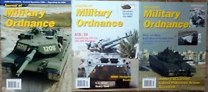 JOURNAL OF MILITARY ORDNANCE - Three (3) Vintage Issues from 2001-2004 - Picture 1 of 4